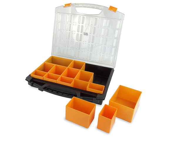 STAPELDOOS + UITNEEMBARE VAKJES 430X370X85MM - IR100622