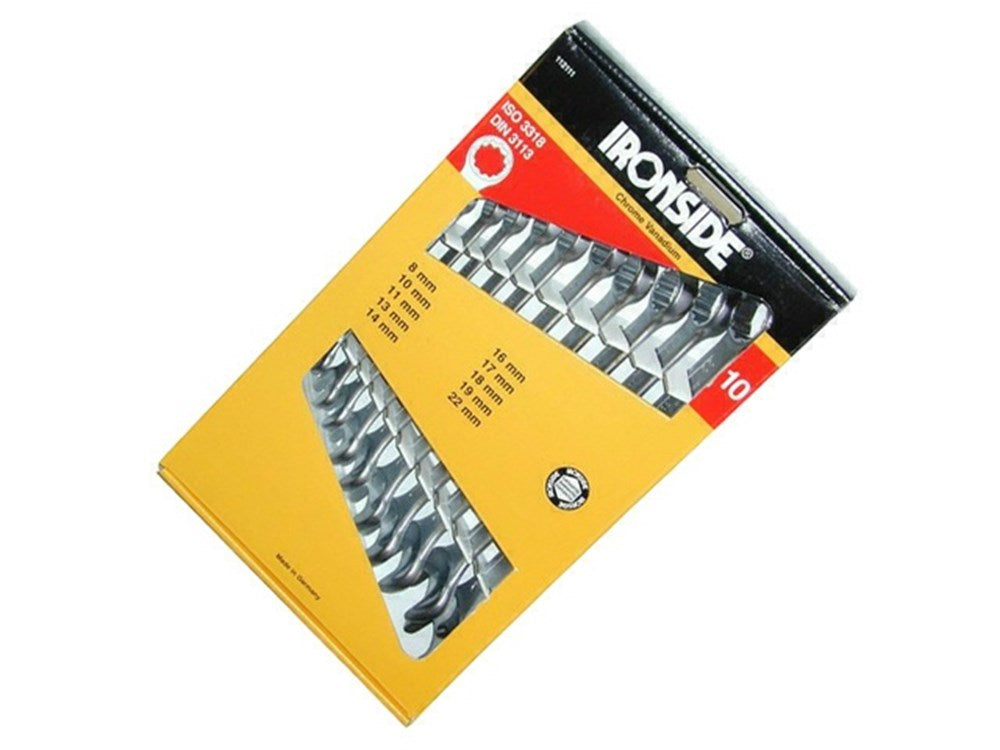 SET RINGSTEEKSLEUTELS CV 10 STUKS 8>22MM - IR112111