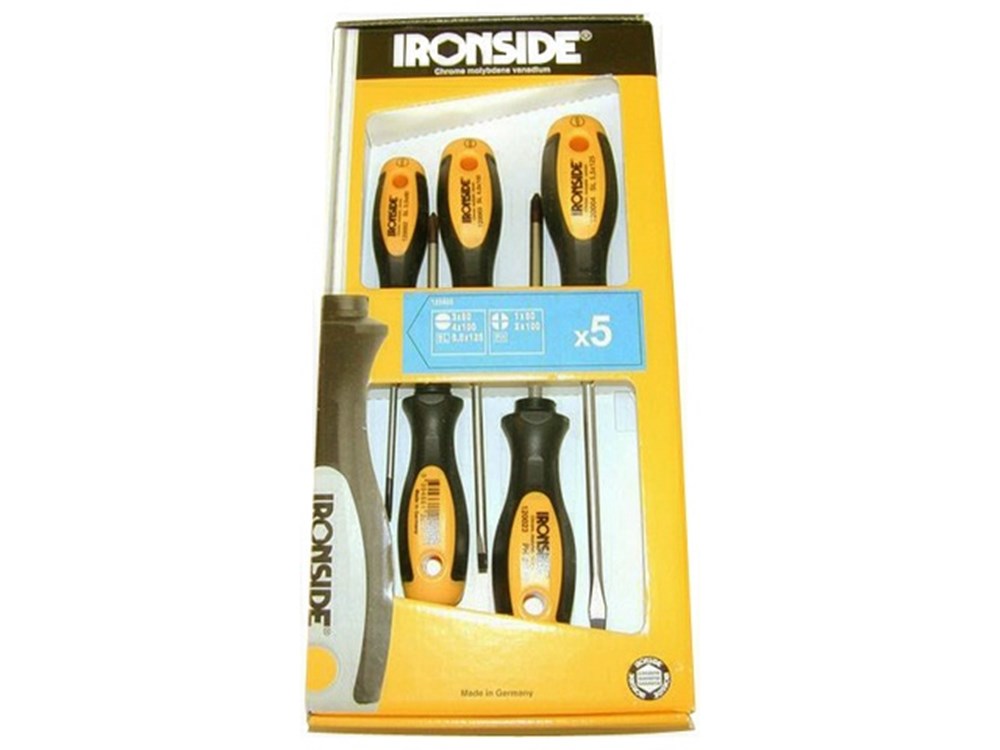 SCHROEVENDRAAIERS 5 STUKS PZ/TX - ROND BLAD - IR120507