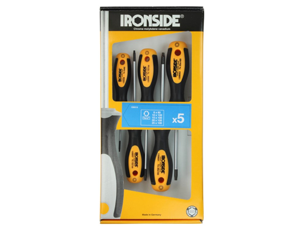 SCHROEVENDRAAIER TX ROND BLAD SET 5 STUKS - IR120513