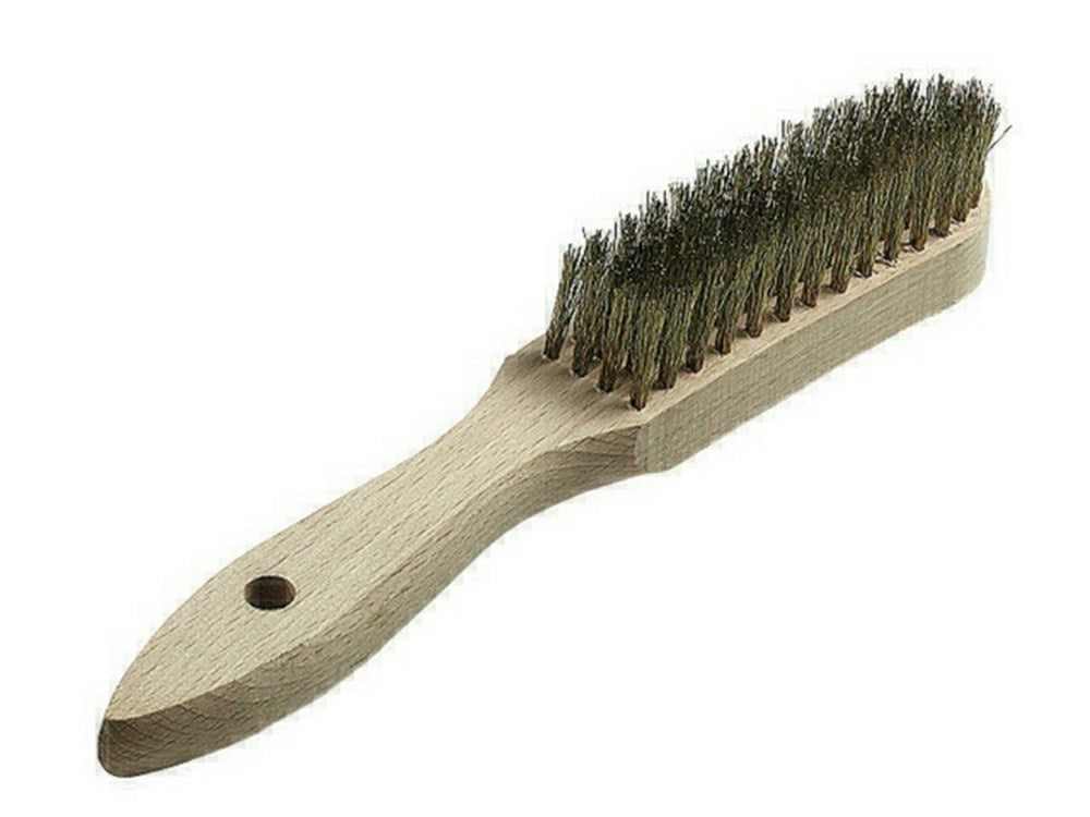 HANDBORSTEL HOUTEN GREEP 5RIJEN MESSING 0,3MM - IR139022