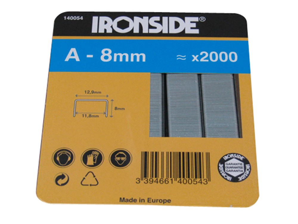 NIETEN A 8MM 2000 STUKS BLISTER - IR140054