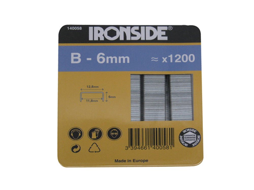 NIETEN B 6MM 1200 STUKS BLISTER - IR140058