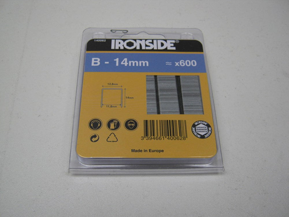 NIETEN B 14MM 600 STUKS BLISTER - IR140062
