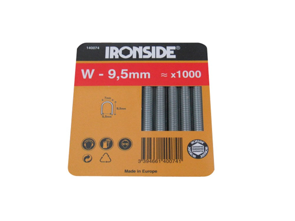 NIETEN W 9,5MM 1000 STUKS BLISTER - IR140074