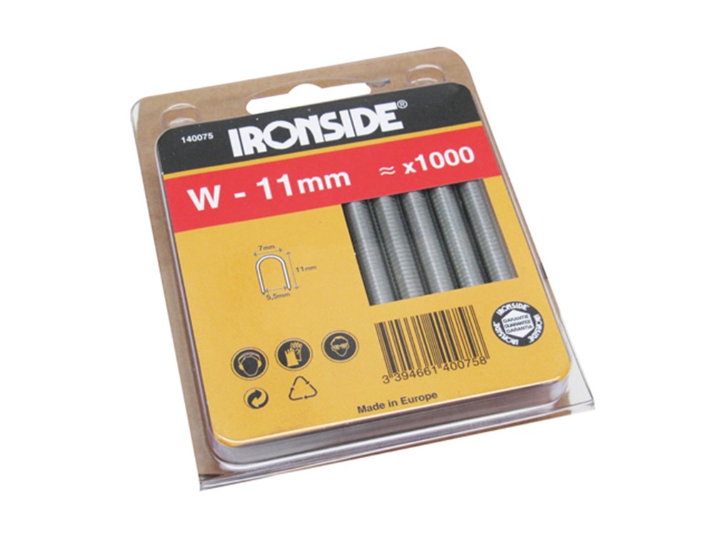 NIETEN W 11MM 1000 STUKS BLISTER - IR140075