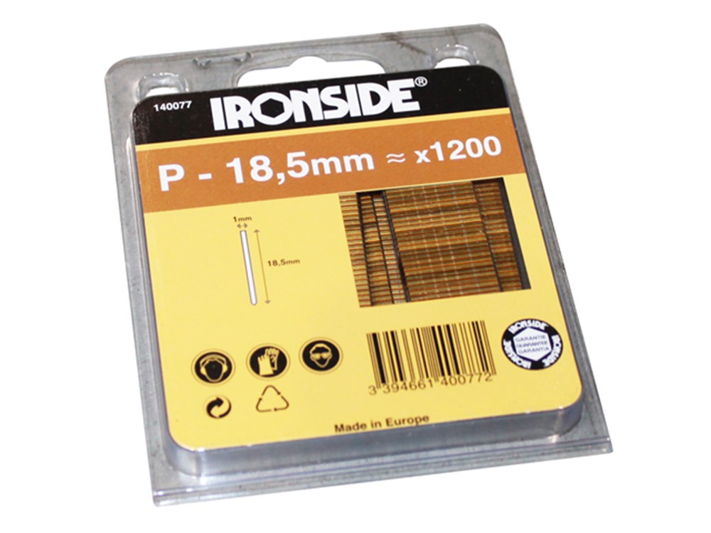 BRADS P 18,5MM BLISTER 1200STKS - IR140077