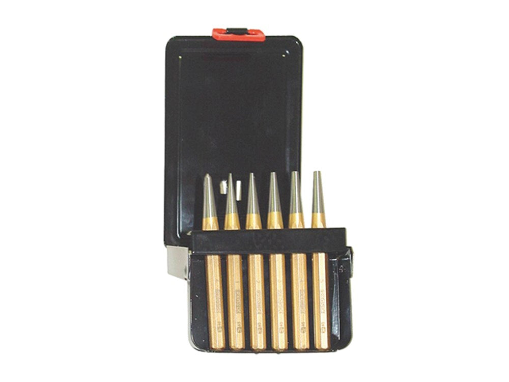 METALEN DOOS MET 6 DOORSLAGPUNTEN - IR165601