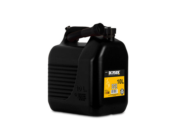 PLASTIC JERRYCAN VOOR BRANDSTOF 10 L ZWART - 7939200