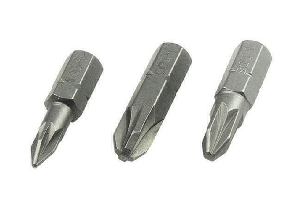 BITS PRO POZIDRIV 1-2-3 - 3 STUKS - IR244416