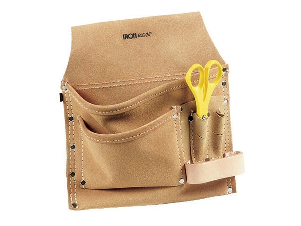 LEDEREN NAGELZAK 5 DELIG + GEREEDSCHAPHOUDER - IR371009