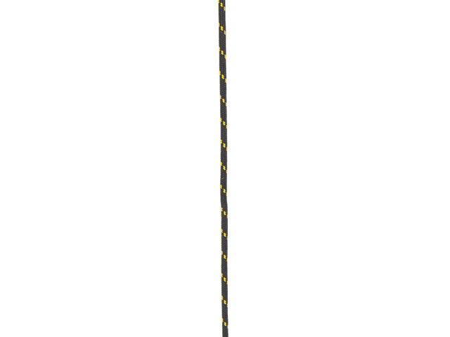 VETERS ZWART/GEEL PAROS ROND 150CM - MQ7102150