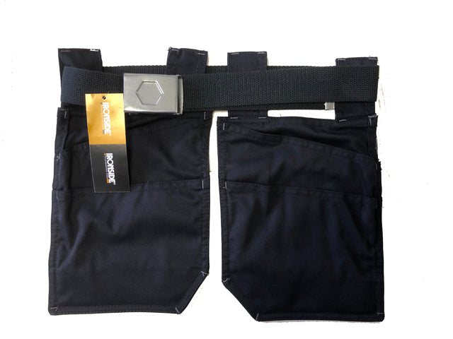 RIEM MET 2 GEREEDSCHAPSZAKKEN GRIJS - M - MQ8106M00