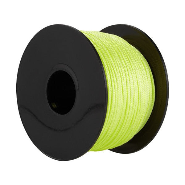 Metserskoord Geel Fluo 100 m Ø2 mm – CR 132265