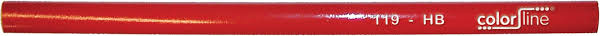 Timmermanspotlood rood 24cm